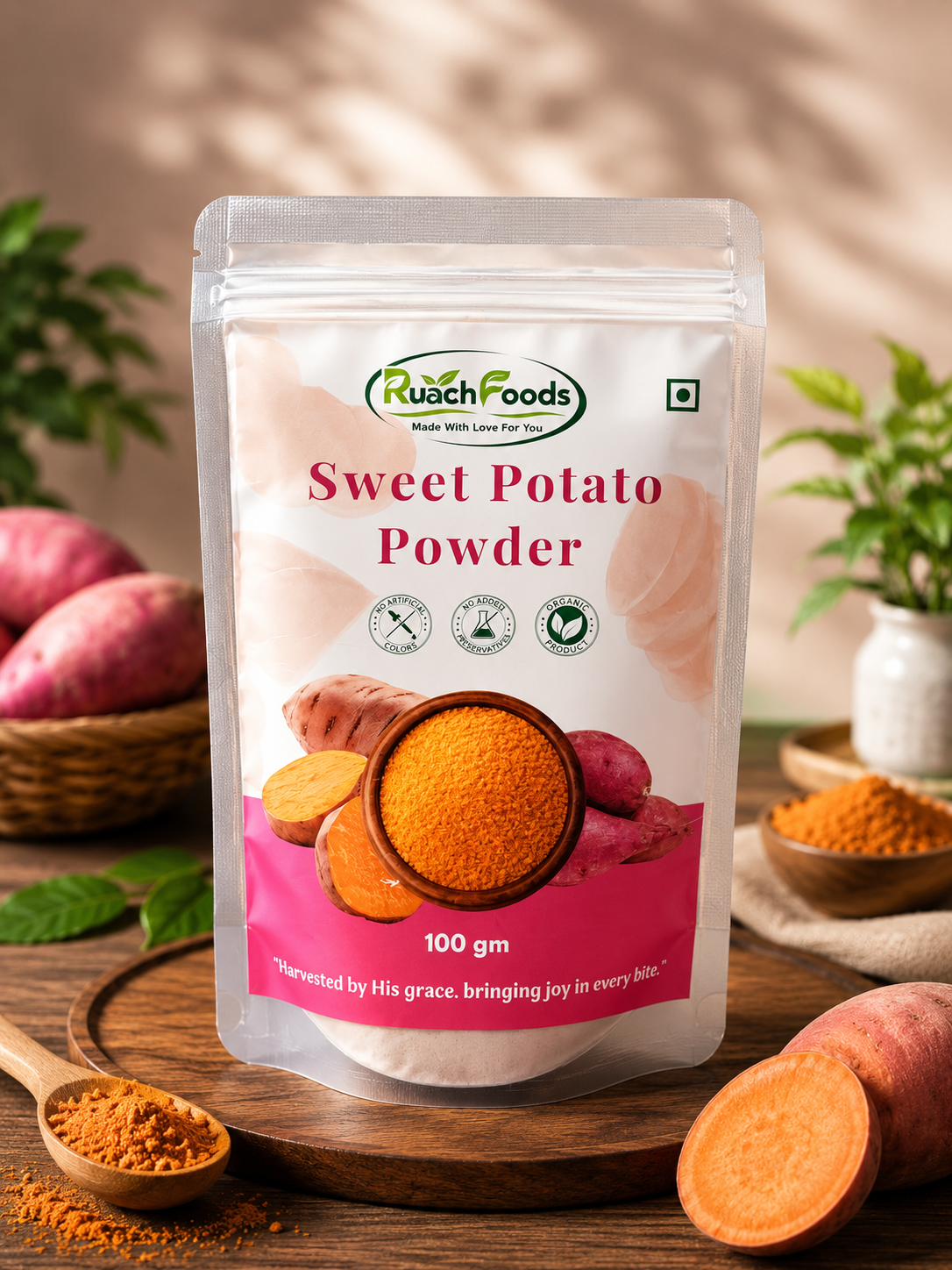 Sweet Potato Powder – Natural Energy & Weight Gain Powder