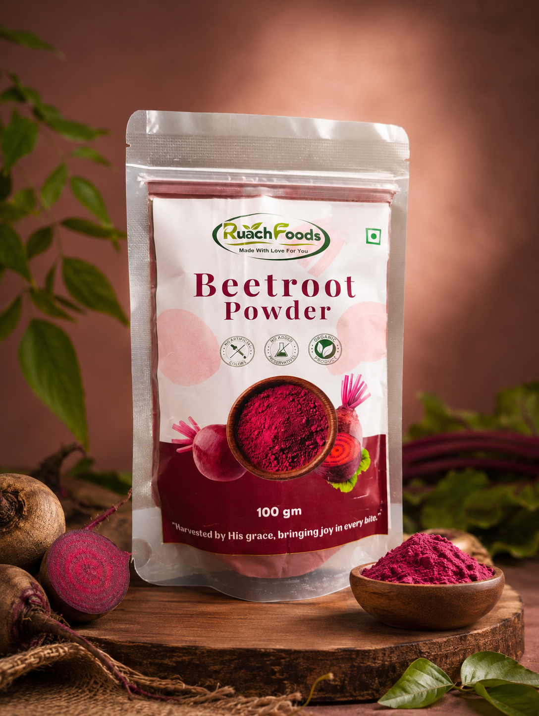 Beetroot Powder – 100% Natural Beetroot Powder | Rich in Iron & Antioxidants