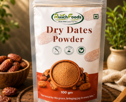 Dry Dates Powder – Natural Sugar Alternative | Iron Rich & Energy Boosting